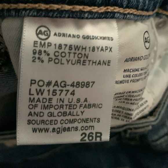 AG jeans, Mari jeans, 26 , rinse 18 years apex, XLNT CONDITION - Picture 4 of 10